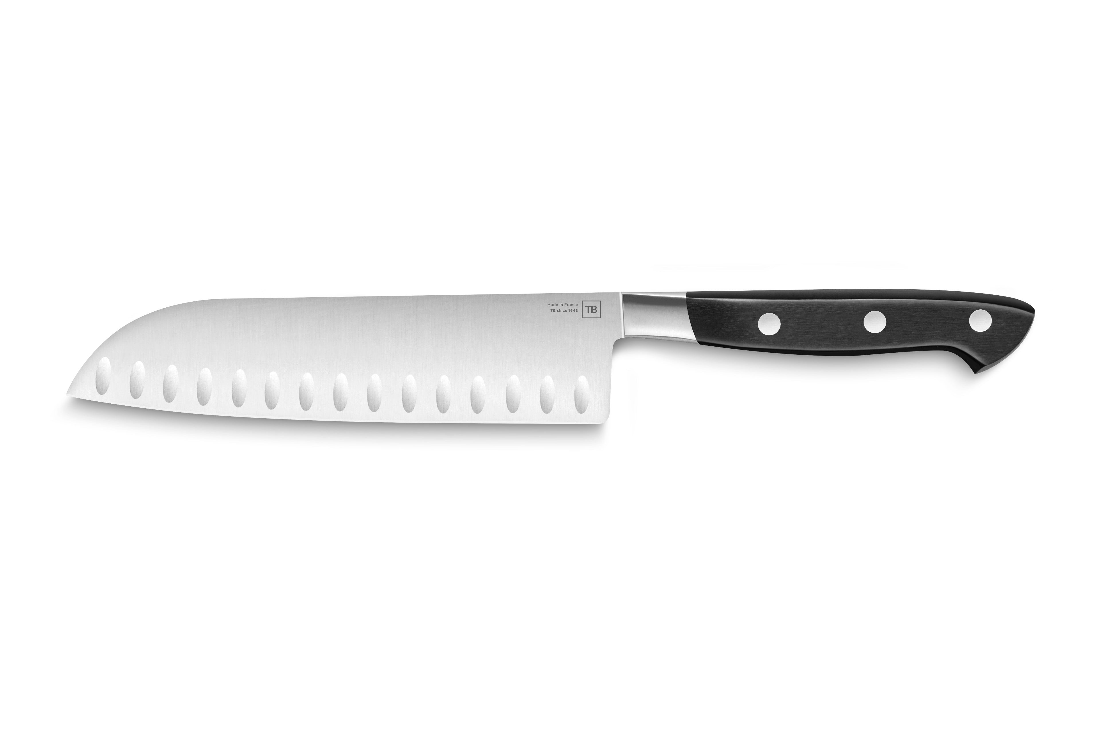 Set de 3 Couteaux - Georges - POM<br/>(Office, Santoku, Cuisine)